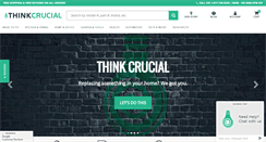 Desktop Screenshot of crucialvacuum.com